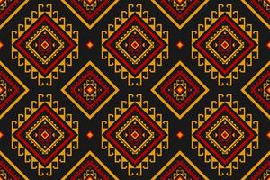 Fabric Aztec pattern background. Geometric ethnic oriental seamless pattern traditional. Mexican style. vector