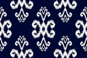 Abstract ethnic ikat art. Seamless pattern in tribal. Aztec geometric ornament print. vector