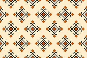 Geometric ethnic seamless pattern traditional. Aztec ethnic ornament print. Tribal pattern style. vector