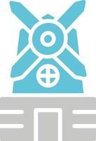 Windmill Vector Icon