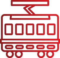 Tram Vector Icon