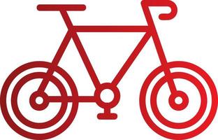 icono de vector de bicicleta