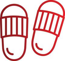 Slippers Vector Icon