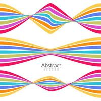 Vector abstract flat lines background for business