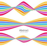 Vector abstract flat lines background for business