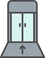 Boarding gate Vector Icon