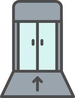 Boarding gate Vector Icon