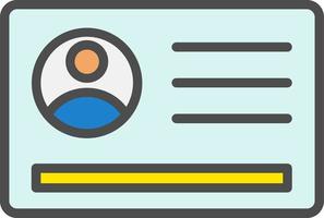 Identification Vector Icon