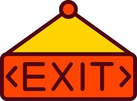 Exit Vector Icon