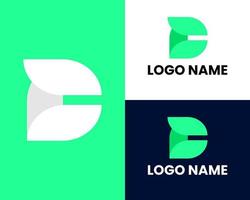 combinación de letras d y p. plantilla de diseño de logotipo vectorial abstracto. icono de concepto creativo vector