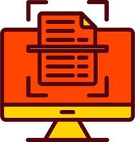 Scanner Vector Icon