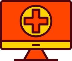 icono de vector de servicio de emergencia