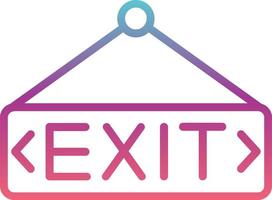 Exit Vector Icon