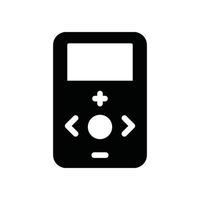Mp3 Player Vector Icon Electronics solid EPS 10 file