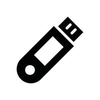 Usb Vector Icon Electronics solid EPS 10 file