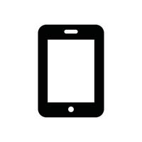 Mobile Phone Vector Icon Electronics solid EPS 10 file