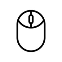 Mouse Vector Icon Electronics Line  EPS 10 file