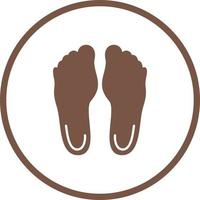 Feet Vector Icon