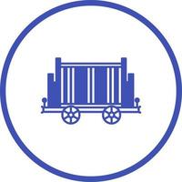 Trolley Vector Icon