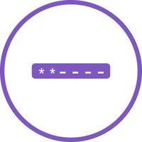 Enter Passcode Vector Icon