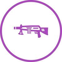 Machine Gun Vector Icon