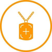 Militrary Chain Vector Icon