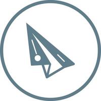 Paper Plane Vector Icon