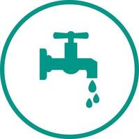 Water Tap Vector Icon