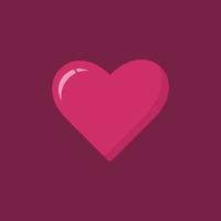 Heart illustration. Love symbol, ideal for Valentines Day vector