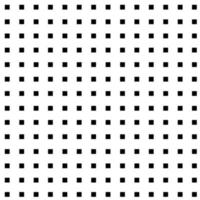 Abstract geometric pattern with black small squares on white background. Design elements for web banner, poster, card, wallpaper, backdrop. vector