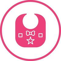 Baby Bib Vector Icon