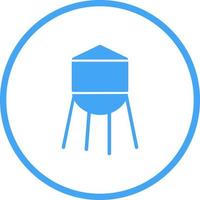 Water Tower Vector Icon