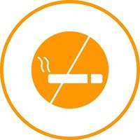 No Smoking SIgn Vector Icon