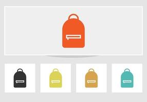 Signo de estilo plano de bolsa de viaje para diseño web. icono de bolsa de viaje. vector de bolsa de viaje