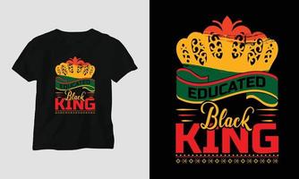 Black History Month T-shirt and apparel design. Vector print, typography, poster, emblem, festival