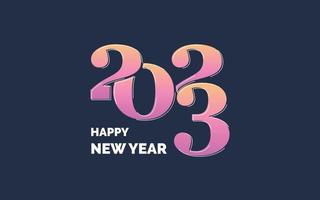 Pink logo design for a sweet New Year's look vector