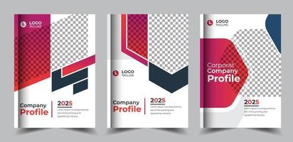 Professional booklet company profile booklet business brochure design template