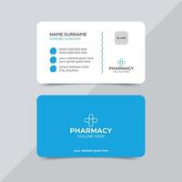 Medical Clinic Business Card Design Template vector