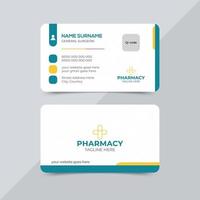 Medical Clinic Business Card Design Template vector