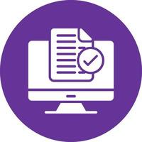 Online Documentation Vector Icon