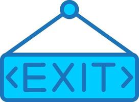 Exit Vector Icon