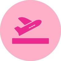 Departure Vector Icon