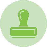 Rubber Stamp Vector Icon