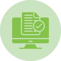 Online Documentation Vector Icon