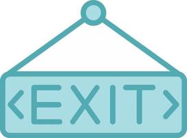 Exit Vector Icon