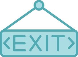 Exit Vector Icon