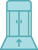 Boarding gate Vector Icon