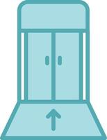 Boarding gate Vector Icon