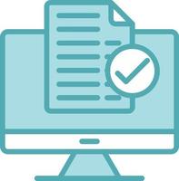 Online Documentation Vector Icon