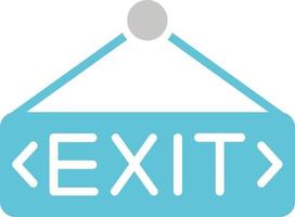 Exit Vector Icon